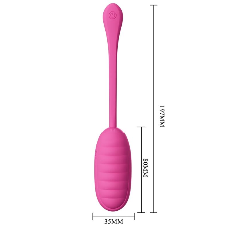 PRETTY LOVE - CATALINA HUEVO VIBRADOR RECARGABLE ROSA APP GRATUITA