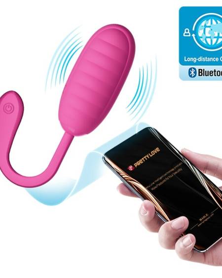 PRETTY LOVE - CATALINA HUEVO VIBRADOR RECARGABLE ROSA APP GRATUITA