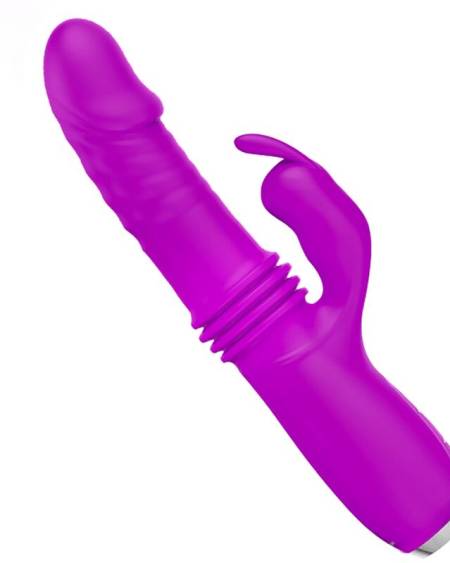 Vibrador Coelho Recarregável Roxo Dorothy