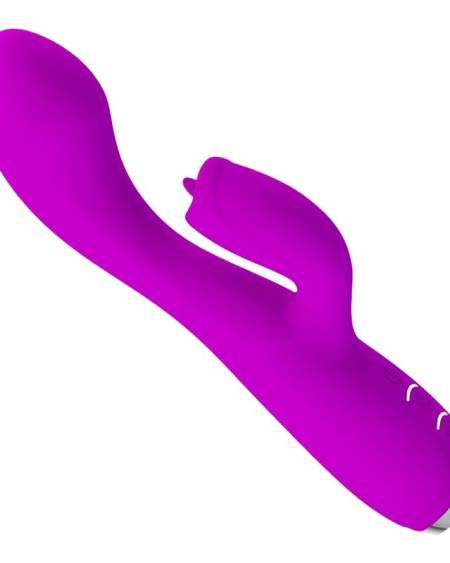 Vibrador coelho roxo Pretty Love