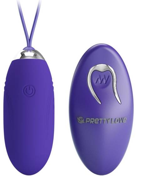 PRETTY LOVE - JENNY YOUTH HUEVO VIBRADOR CONTROL REMOTO VIOLETA