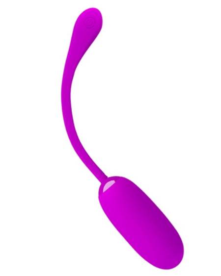 PRETTY LOVE - JULIUS HUEVO VIBRADOR IMPERMEBLE & RECARGABLE MORADO