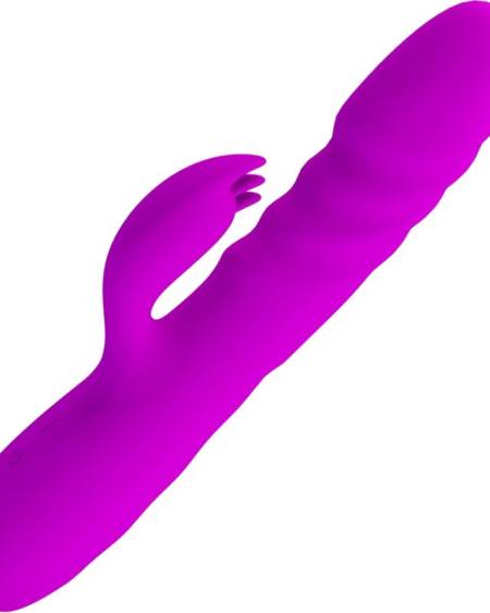 Vibrador coelho recarregável roxo Pretty Love Melanie