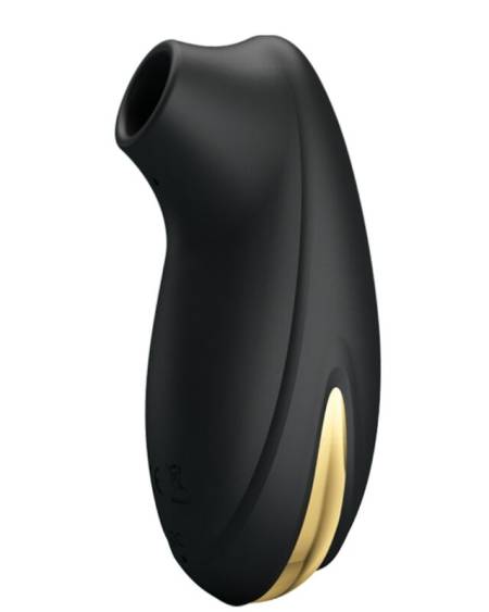PRETTY LOVE - SUCCIONADOR-MASAJEADOR DE LUJO RECARGABLE NEGRO