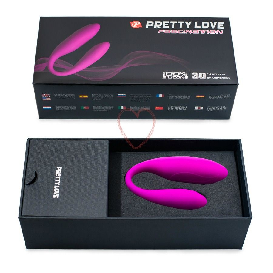 FASCINATION MASAJEADOR LILA - Vibrador Recarregável