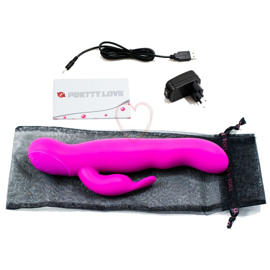 Masajeador Pretty Love Hale Rotador Lila em silicone de alta qualidade
