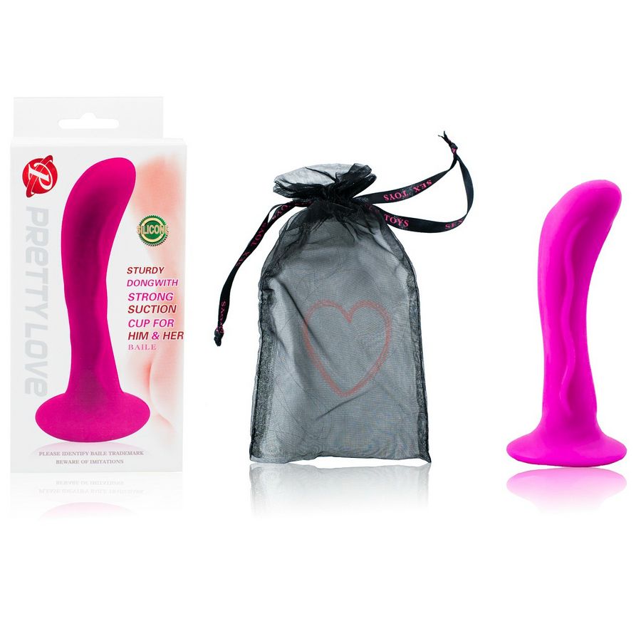 BAILE Passion Strong Suction Plug Unisex em silicone de alta qualidade.