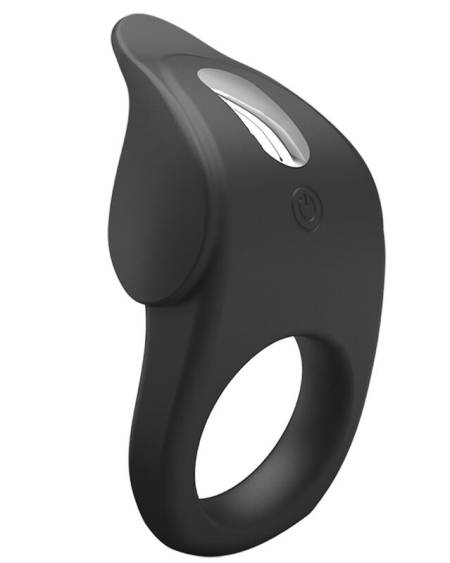 Anel vibrador para pénis preto - Pretty Love Susanna