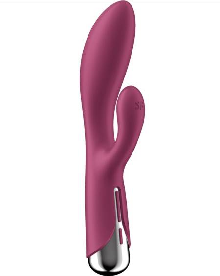 Satisfyer Spinning Rabbit 1 em vermelho