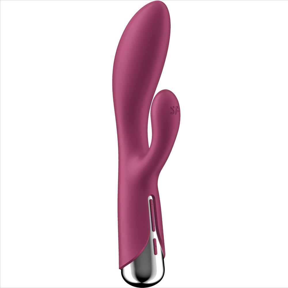 Satisfyer Spinning Rabbit 1 em vermelho