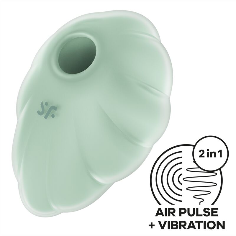 Satisfyer Cloud Dancer Verde Vibrador Air