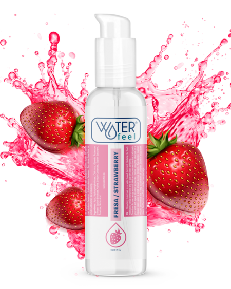 Lubrificante à base de água WATERFEEL, formato de 175 ml com tampa de bloqueio