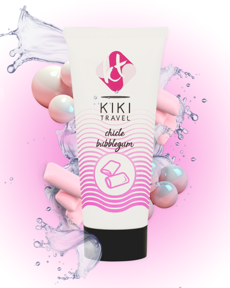 Lubrificante KIKÍ TRAVEL sabor a chicle 50 ml