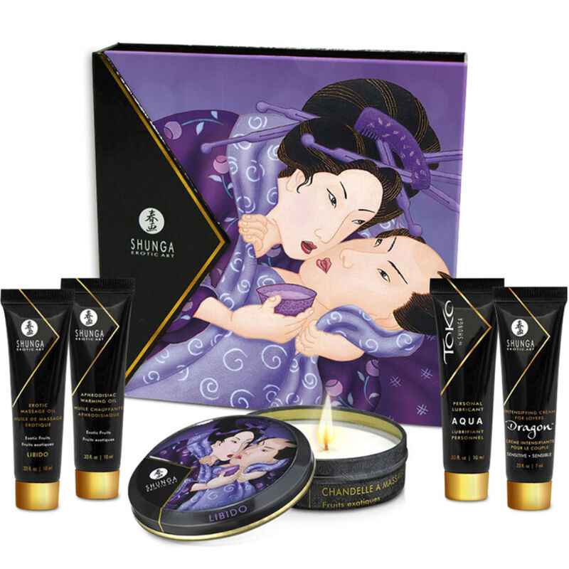 Set de produtos Shunga SECRET GEISHA Frutas Exóticas