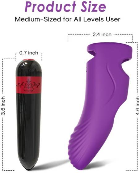 ARMONY - AURORA VIBRADOR DEDAL VIOLETA