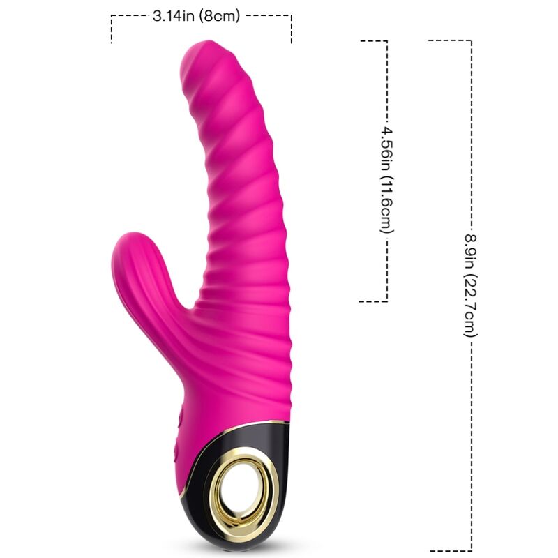 Vibrador coelho Eternity da ARMONY VIBRATORS, com design curvo e esguio