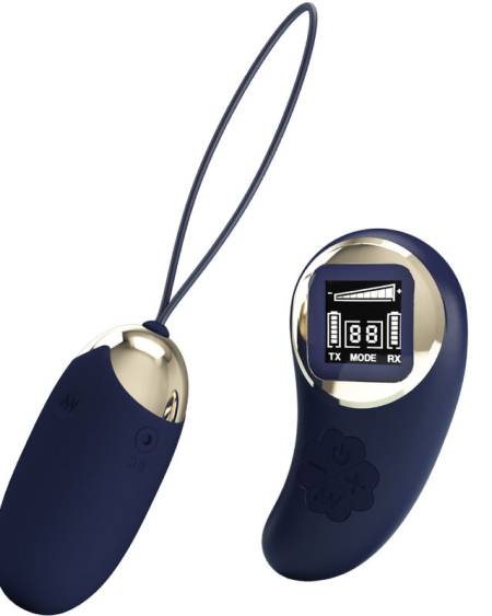 PRETTY LOVE - MINA HUEVO VIBRADOR CONTROL REMOTO AZUL