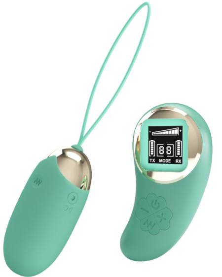 PRETTY LOVE - MINA HUEVO VIBRADOR CONTROL REMOTO VERDE
