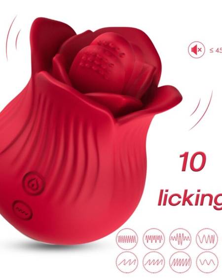 ARMONY - ROSA VIBRADOR & ESTIMULADOR ROJO