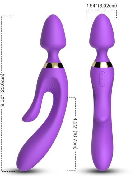 ARMONY - MASAJEADOR & VIBRADOR RABBIT VIOLETA