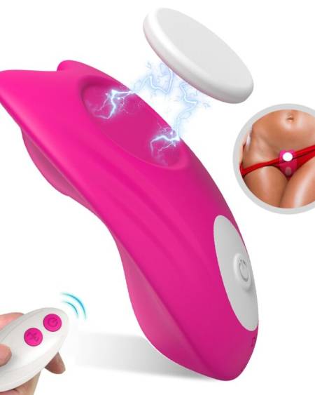 Vibrador para cuecas ARMONY Butterfly com comando remoto e clip magnético