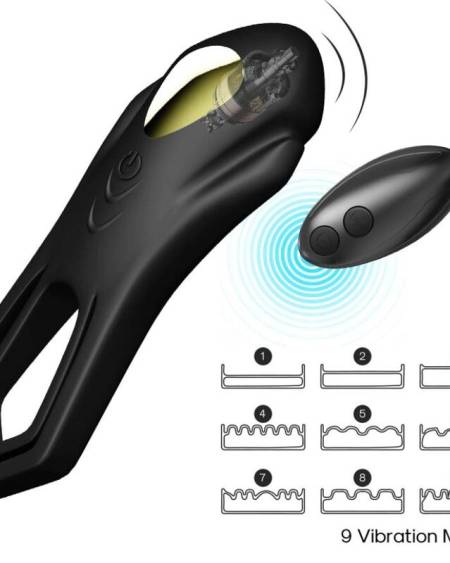 Anel vibrador Roadster da ARMONY em preto