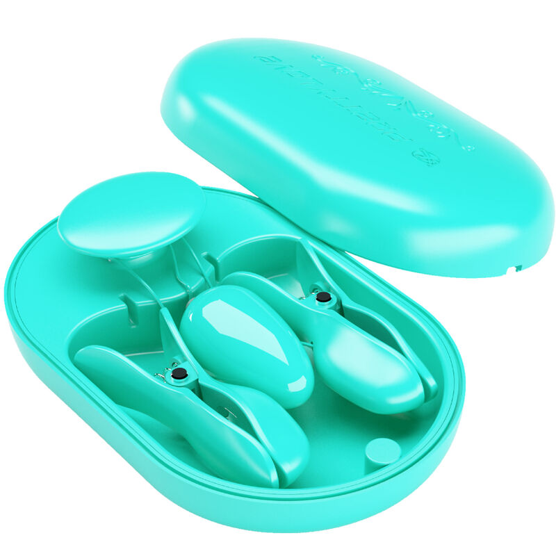 PRETTY LOVE - SURPRISE BOX PINZAS ELECTRO ESTIMULACIÓN AZUL
