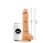 COCK MILLER - DILDO REALÍSTICO SILICONA DENSITY ARTICULABLE NATURAL 19.5 CM
