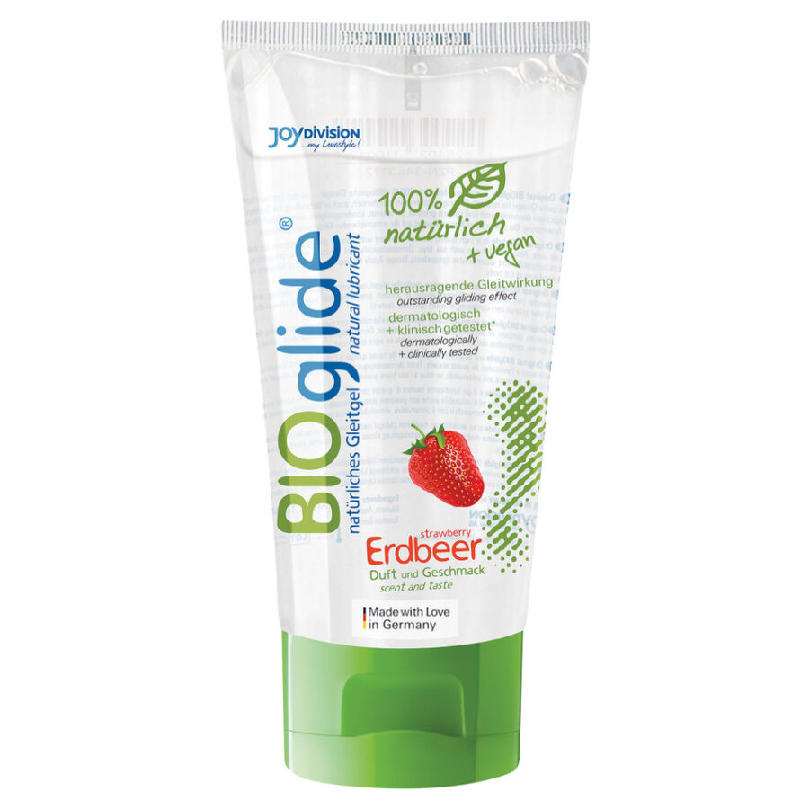 Lubrificante JOYDIVISION BIOGLIDE sabor fresa 80ml