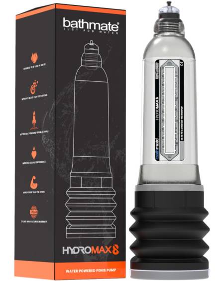 Bomba para o pénis Hydromax8 Transparente