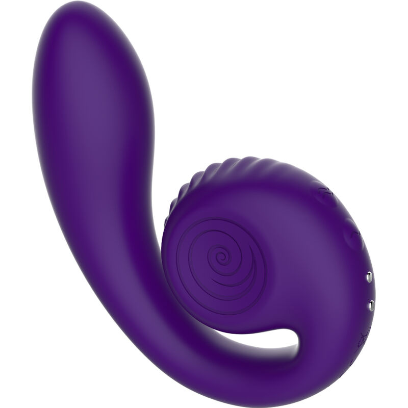 SNAIL VIBE - GIZI ESTIMULADOR DUAL ROSA - VIOLETA