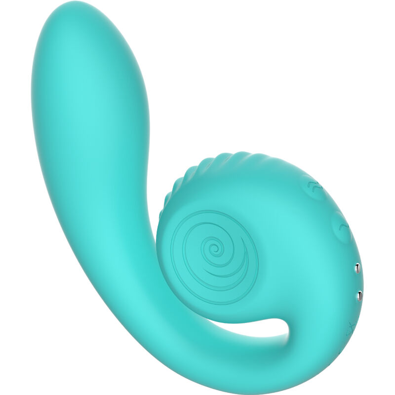 SNAIL VIBE - GIZI ESTIMULADOR DUAL ROSA - TURQUESA