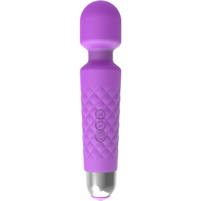 Mini massajador e vibrador violeta Armony