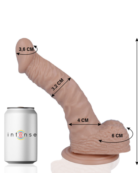 MR INTENSE - 18 PENE REALÍSTICO 19.8 CM -O- 3.2 CM
