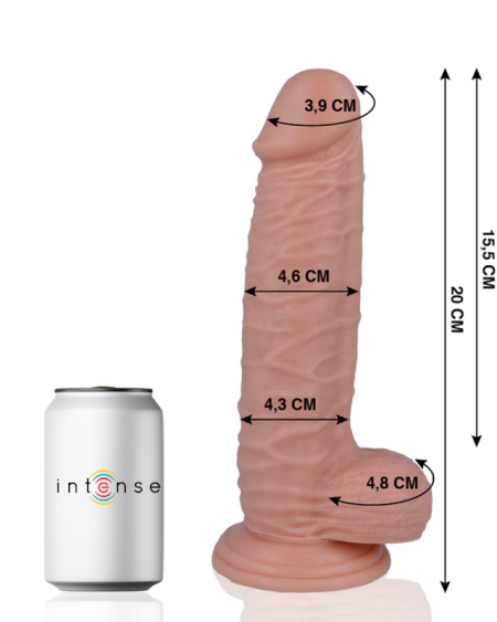 MR INTENSE - 20 PENE REALÍSTICO 20 CM -O- 4.6 CM