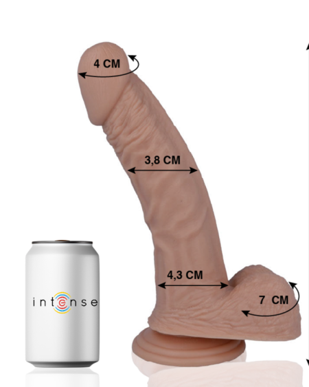 MR INTENSE - 23 PENE REALÍSTICO 20.8 CM -O- 3.8 CM