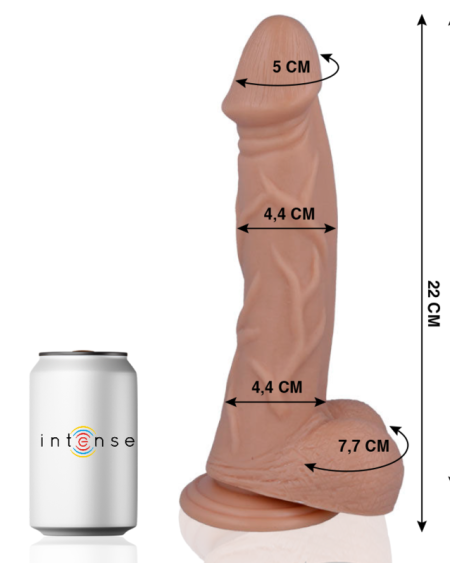 MR INTENSE - 26 PENE REALÍSTICO 22 CM -O- 4.4 CM