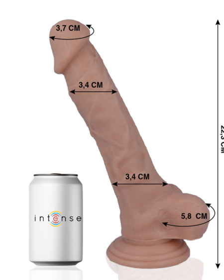 MR INTENSE - 28 PENE REALÍSTICO 22.3 CM -O- 3.4 CM