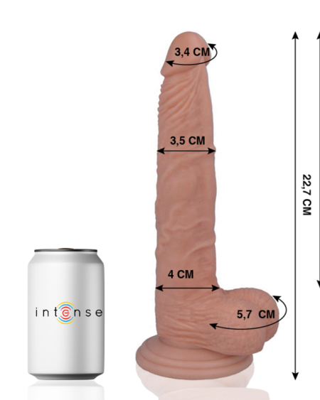 MR INTENSE - 29 PENE REALÍSTICO 22.7 CM -O- 3.5 CM