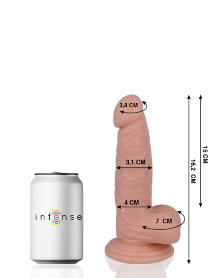 MR INTENSE - 4 PENE REALÍSTICO 16.2 CM -O- 3.1 CM