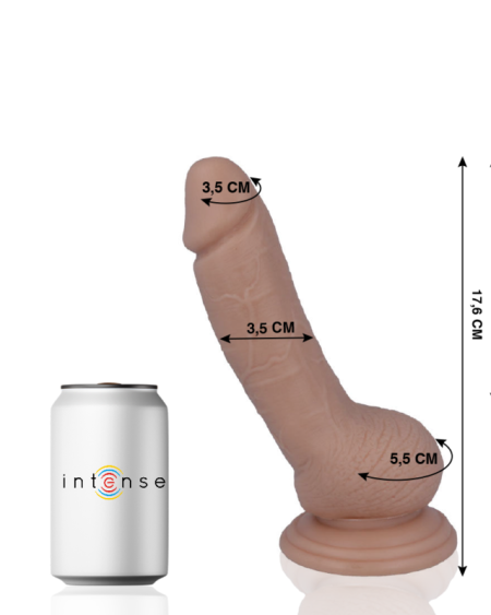 MR INTENSE - 8 PENE REALÍSTICO 17.6 CM -O- 3.5 CM