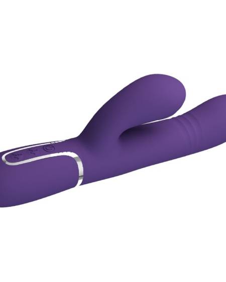 PRETTY LOVE - VIBRADOR PUNTO G MULTIFUNCIÓN MORADO