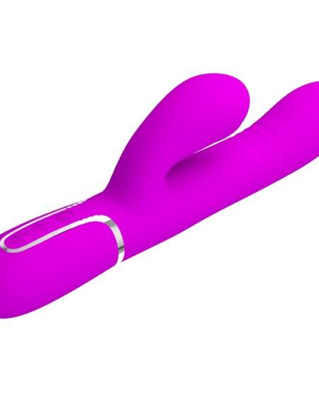 PRETTY LOVE - VIBRADOR PUNTO G MULTIFUNCIÓN FUCSIA