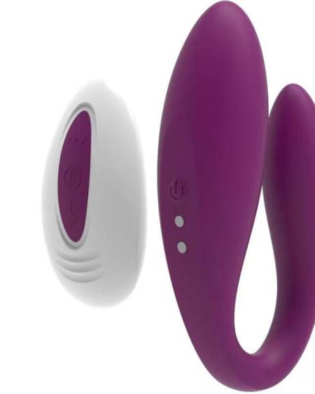 ARMONY - KITTY VIBRADOR PARA PAREJAS CONTROL REMOTO VIOLETA