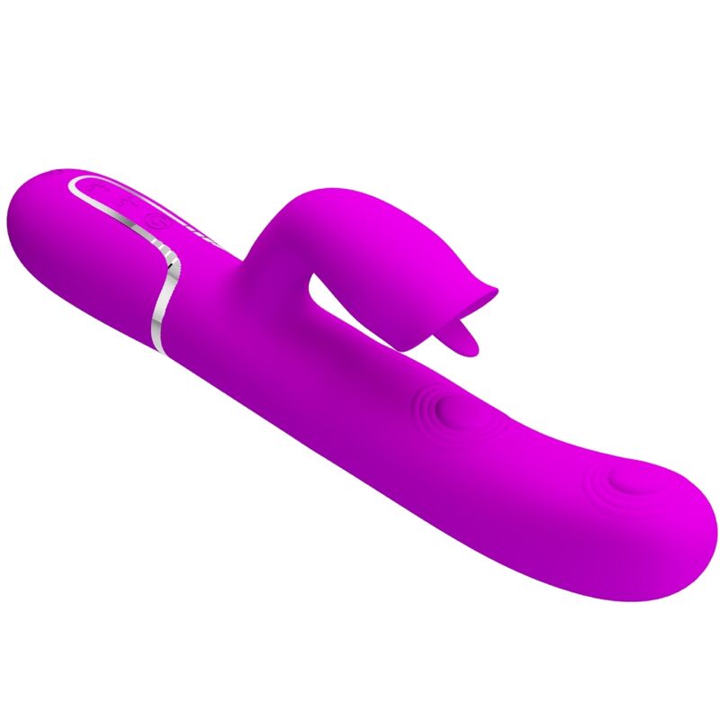 Vibrador coelho PRETTY LOVE com estimulador do clítoris