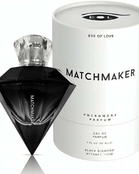 Frasco do perfume Matchmaker Diamante Preto com feromonas