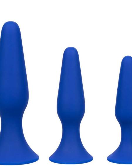 CALEXOTICS - ADMIRAL KIT 3 PLUG ANAL AZUL