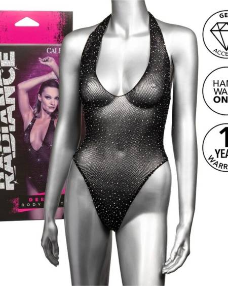 CALEXOTICS - RADIANCE BODY CON ESCOTE EN V PROFUNDO PEDRERÍA