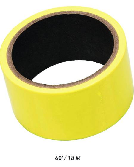 Fita bondage Boundless da CALEXOTICS, disponível em amarelo e preto.