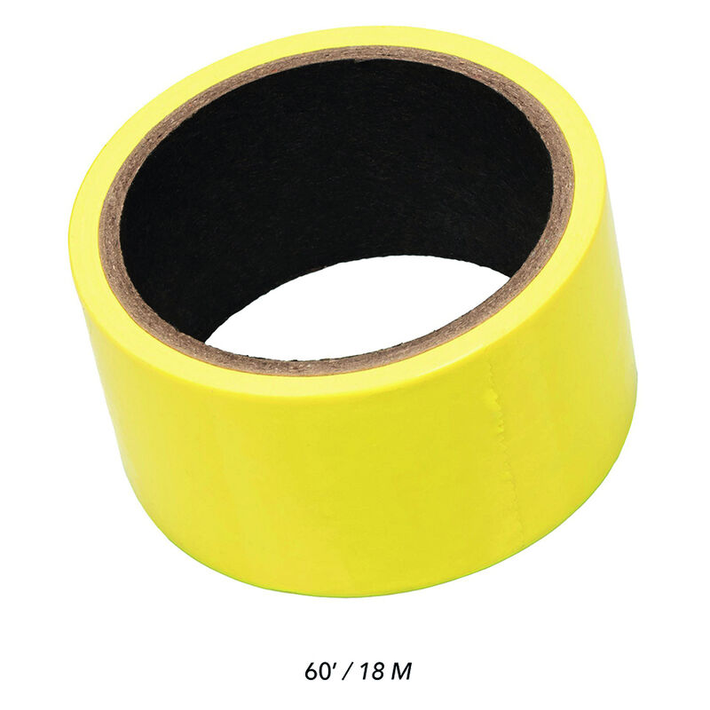 Fita bondage Boundless da CALEXOTICS, disponível em amarelo e preto.